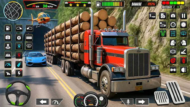 City Truck Transport Games 3D Image