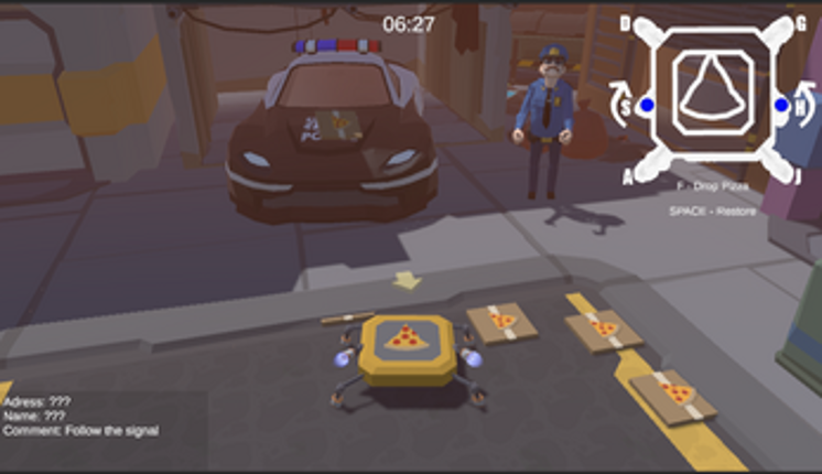 Pizza Delivery Flying Bot screenshot
