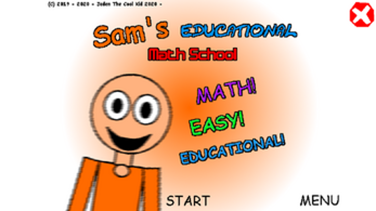 Sam's Educational Math School (V2.0 Update Coming Soon) screenshot