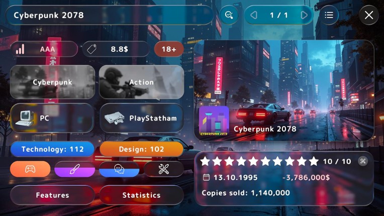 Games Tycoon screenshot