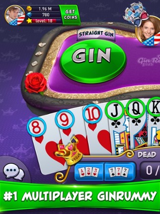 Gin Rummy Plus - Fun Card Game screenshot