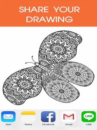 Mandala Coloring Book - Adult Colors Therapy Free Stress Relieving Pages Free screenshot