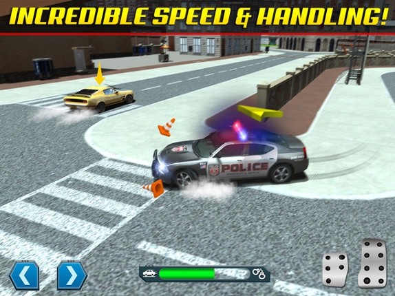 Police Chase Traffic Race Real Crime Fighting Road Racing Game screenshot