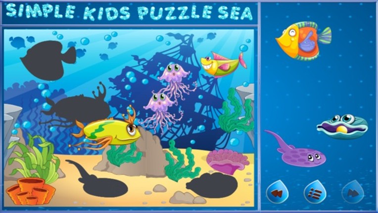 Puzzle Kids Games -- Family Fish Jigsaw Image