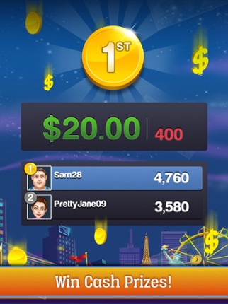 Solitaire Tour - Skillz Cash screenshot