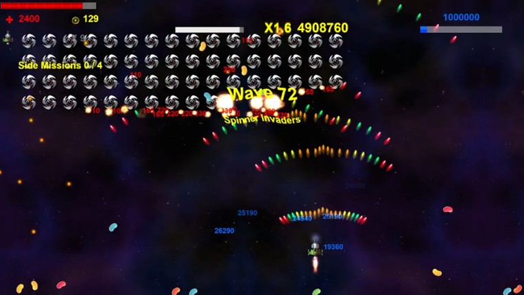 Spinner Invaders 2: A Mad Revenge screenshot