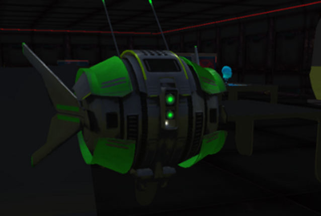 The spaceship screenshot
