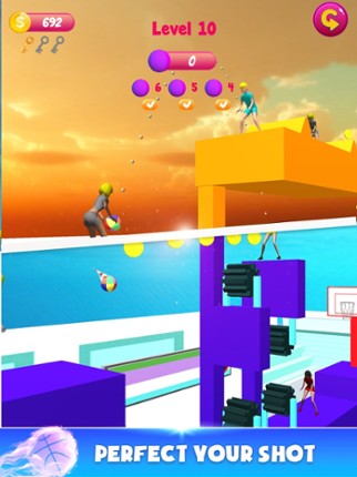 Throw Ball Pass 3D screenshot