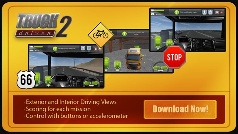 Truck Driver Pro 2: Real Highway Traffic Simulator Game 3D Image