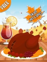 Turkey Roast-Thanksgiving Little Girls Chef Game Image