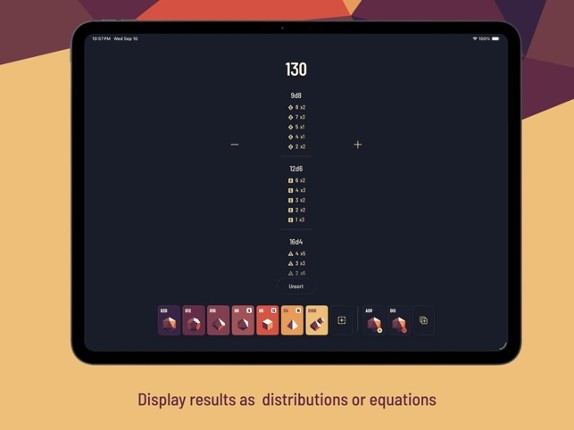 Twilight Dice: RPG Dice Roller screenshot