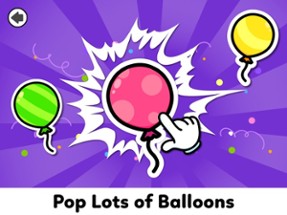 Baby Games Toddler Balloon Pop Image