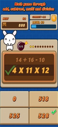 Brain Math Games screenshot