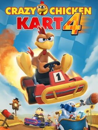 Crazy Chicken Kart 4 Game Cover