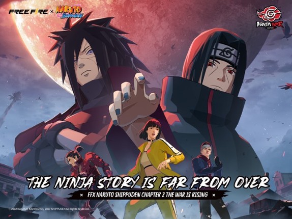 Free Fire x NARUTO SHIPPUDEN screenshot