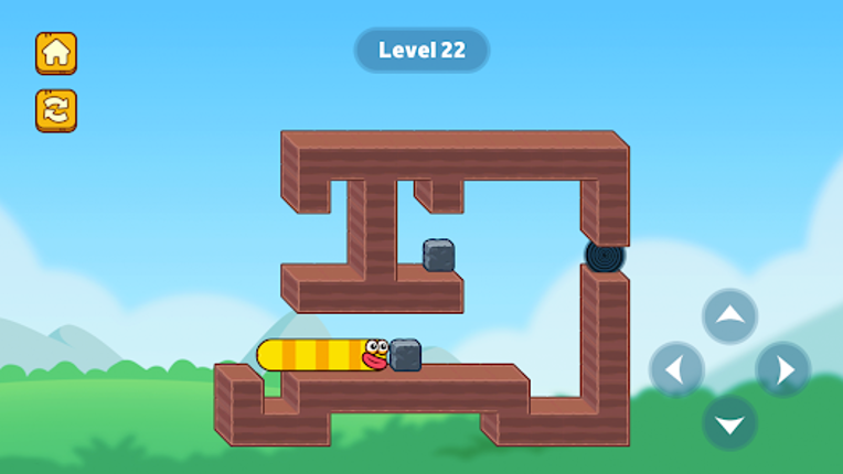 Hungry Worm - Greedy Worm Image