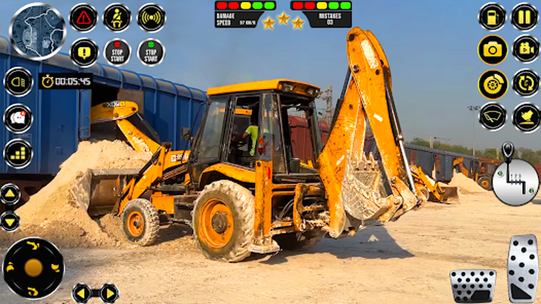 JCB Excavator Simulator Games Image