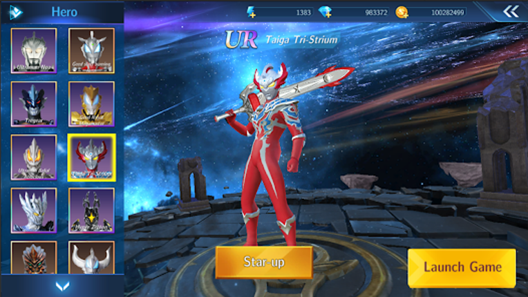 Ultraman:Fighting Heroes screenshot