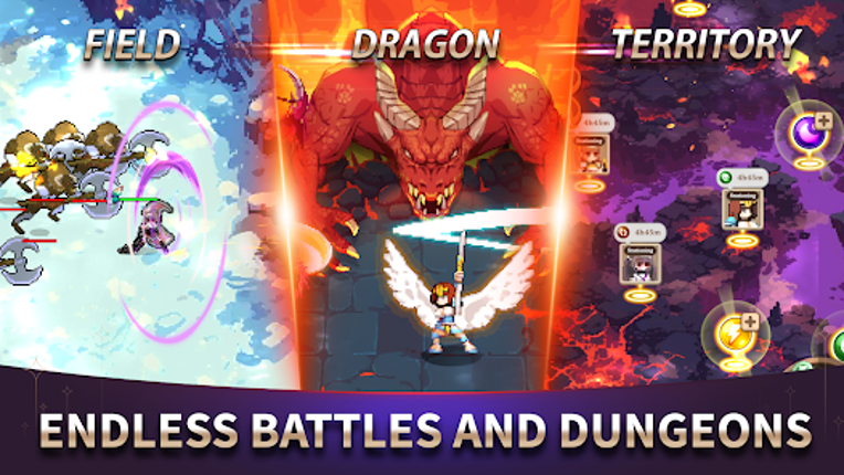 Dungeon Sisters : IDLE RPG screenshot