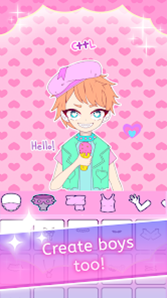 Roxie Girl anime avatar maker screenshot