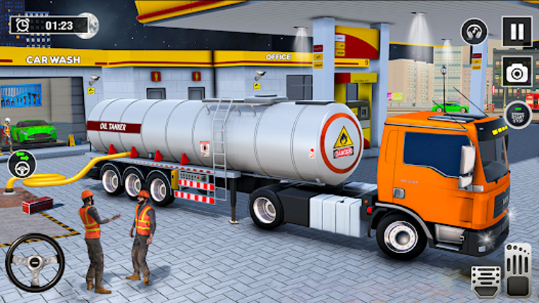 Oil Tanker Truck: Driving Game screenshot