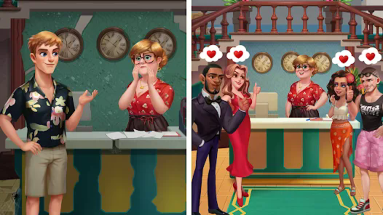 Alice's Resort - Word Game screenshot