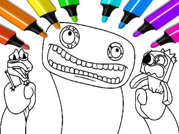 Garten of Banban Coloring Games Image