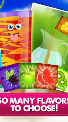 Icy Drink Factory - Slushy Gummy Juice Making Game screenshot
