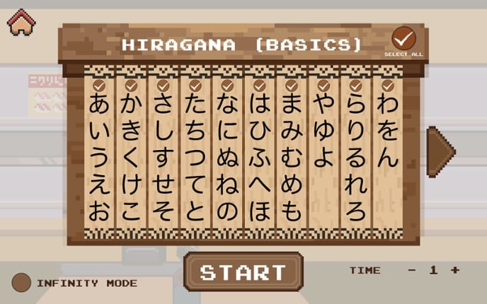 Learn Japanese Kana & Vocab with Sushi screenshot