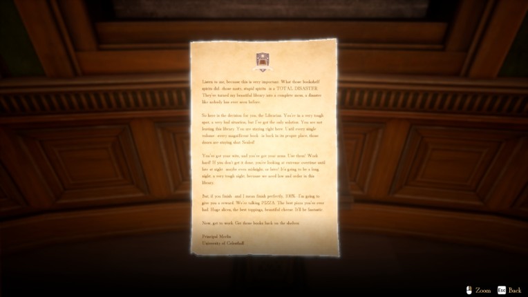 Librarian: Tidy Up the Arcane Library! screenshot