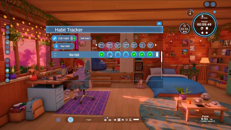 Radio Heart: Lofi Hours screenshot