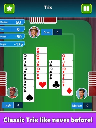 Trix Sheikh El Koba Card Game screenshot