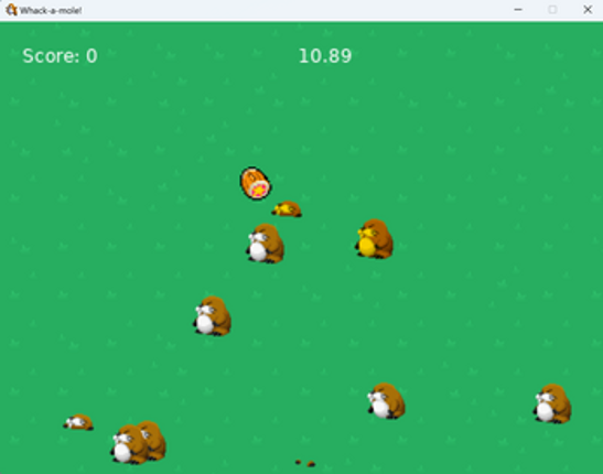 Whack a mole! screenshot