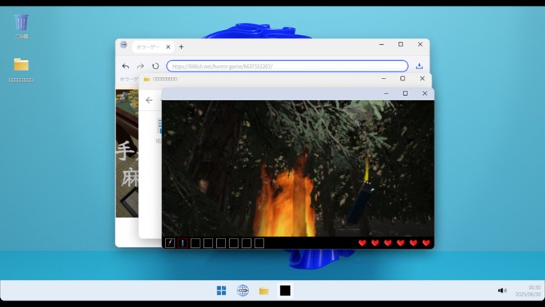 プレイすると死ぬゲーム screenshot