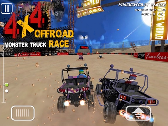 4x4 OFFROAD MONSTER TRUCK RACE screenshot