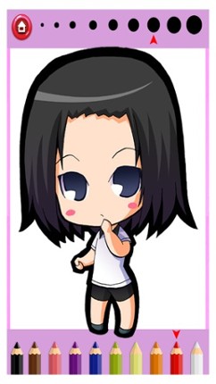 Anime Manga Coloring Book - Animated Cartoon screenshot