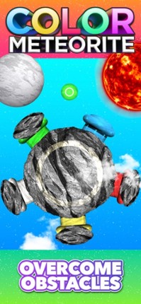 Color Meteorite Image