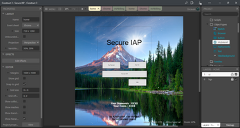 Construct 3 Secure IAP Image