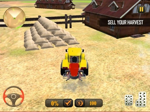 Farming Tractor Simulator : 3D screenshot