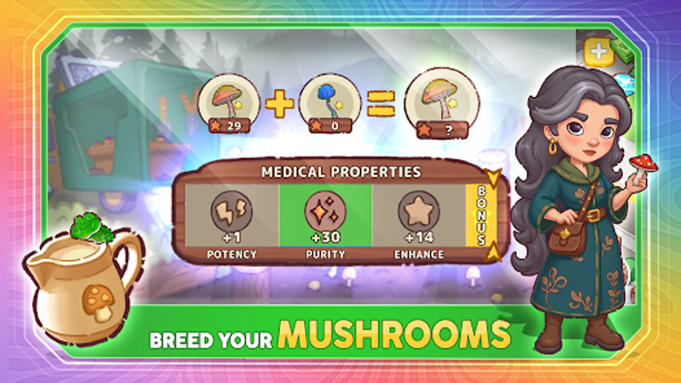 Shroomtopia: Trippy Farm Game Image