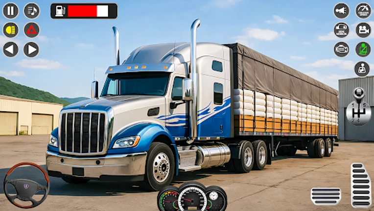 City Truck Driver Cargo Sim 3D screenshot