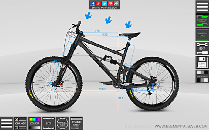 Bike 3D Configurator Image