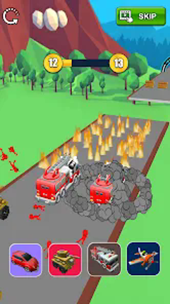 Epic Car Transform Race screenshot