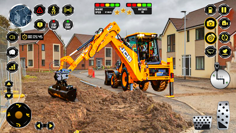 JCB Excavator Simulator Games Image
