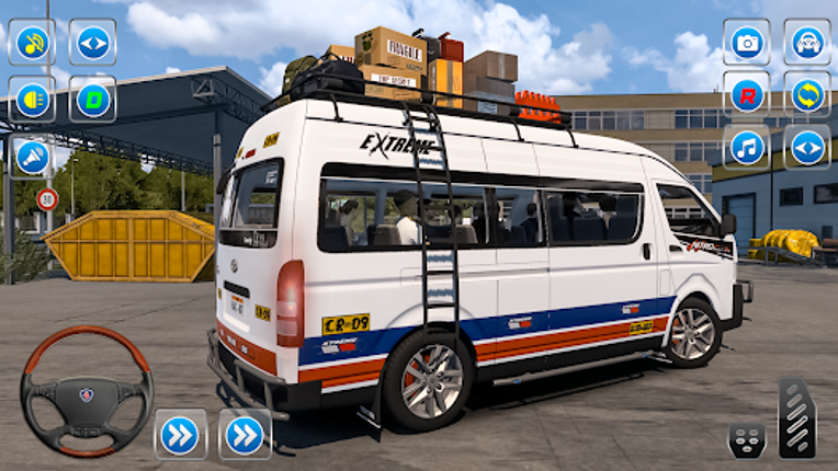 Van Driving Offroad Game 3D Image