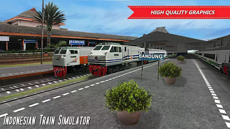 Indonesian Train Sim: Game Image