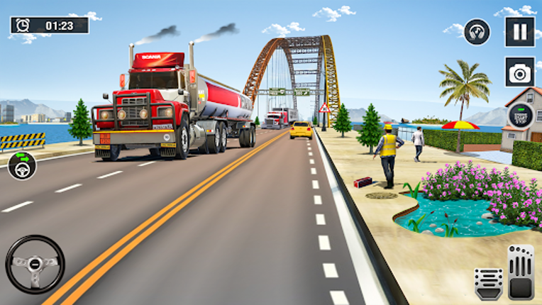 Oil Tanker Truck: Driving Game Image
