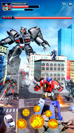 Robot Car Transform Fight Game screenshot