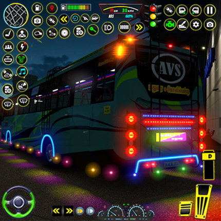 City Coach Bus Simulator Games Game Cover