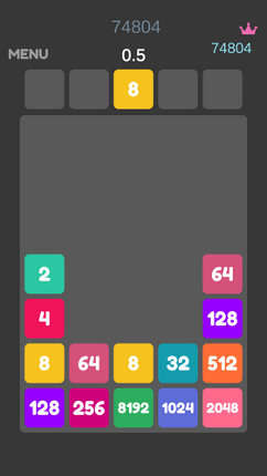 2048 Bricks Shoot - Android game screenshot